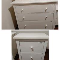 Cassettiera più due comodini