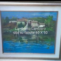 Quadro originale di Lamberto Lamberti. 