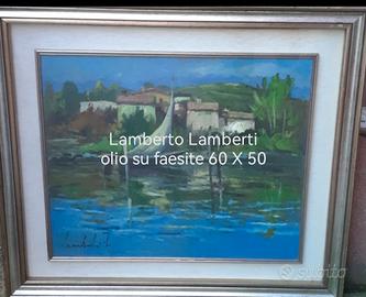 Quadro originale di Lamberto Lamberti. 