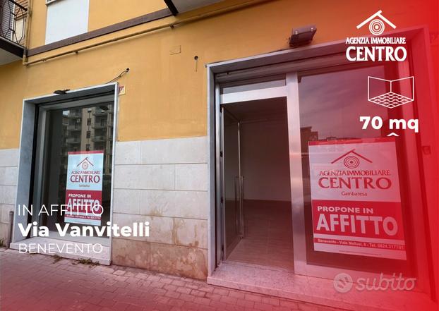 Via Vanvitelli: locale commerciale 70 mq