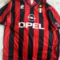 MAGLIA MILAN LOTTO 1996/97 NUMERO 10 SAVICEVIC