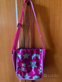 Borsetta con paillettes per bambina