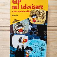 libro vintage GIP nel televisore Gianni Rodari