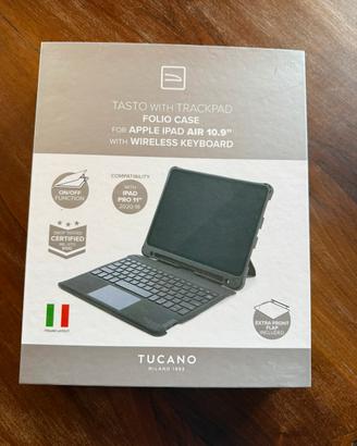 Custodia Tucano per Ipad 10.9” e tastiera wireless