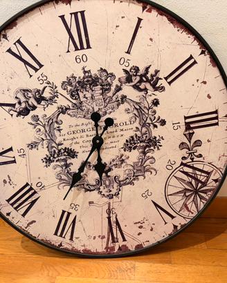 Orologio da parete grande vintage funzionante