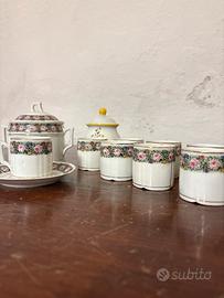 Servizio Caffè Vintage Porcellana "Shabby Chic"