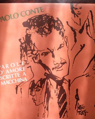 TRITTICO PAOLO CONTE: Lotto 3LP Prime stampe.