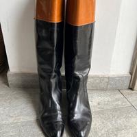 Originali stivali Gucci in pelle anni ‘80