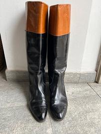 Originali stivali Gucci in pelle anni ‘80