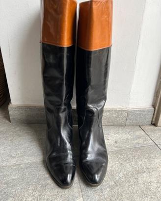 Originali stivali Gucci in pelle anni ‘80