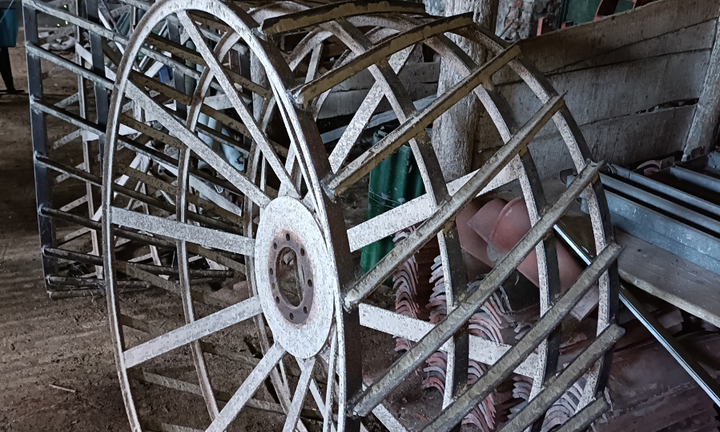 Ruote in ferro, Gabbie, per trattore agricolo