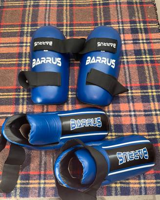 Parapiedi e paratibie barrus taglia XL
