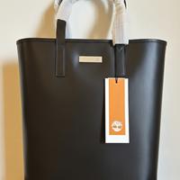 Borsa donna in pelle nera, Timberland