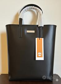 Borsa donna in pelle nera, Timberland