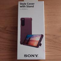 Sony Style Cover with Stand per Xperia 5 II Viola