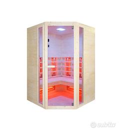 Sauna infrarossi angolare