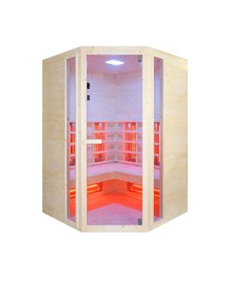 Sauna infrarossi angolare