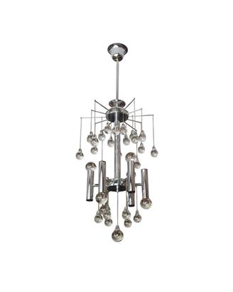 LAMPADARIO GAETANO SCIOLARI LAMPADARIO ANNI 70 