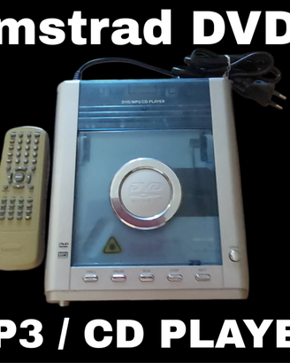 Lettore DVD /MP3/ CD PLAYER AMSTRAD