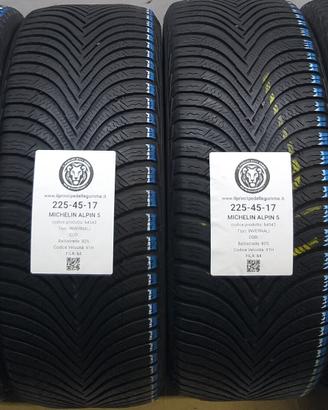 4 GOMME 225 45 17 MICHELIN A64542