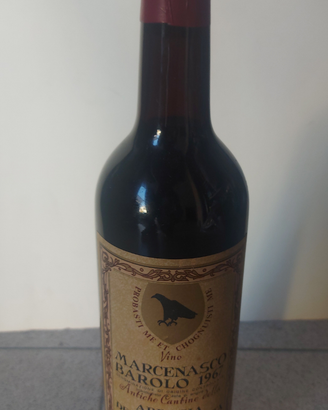 Vino Barolo annata 1967 Fattoria dell' Annunziata