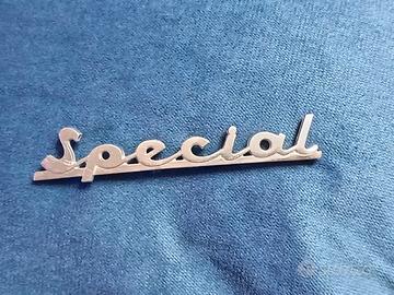 Targhetta "Special" per Vespa 50 anni 60-70