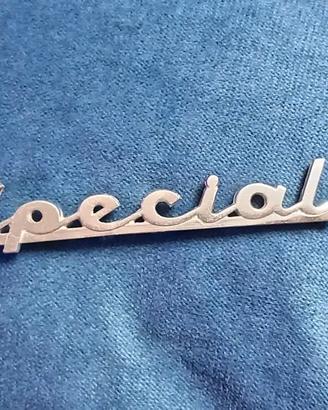 Targhetta "Special" per Vespa 50 anni 60-70