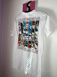 Maglia Avengers Marvel bianca