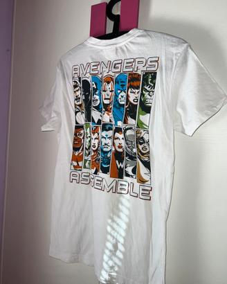 Maglia Avengers Marvel bianca