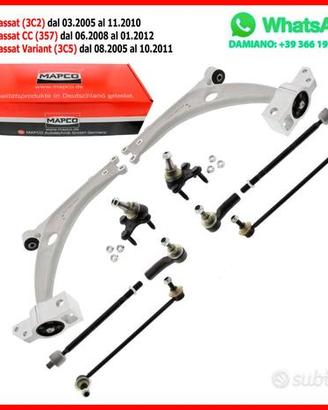 Kit 10 Bracci Anteriori Rinforzati VW PASSAT