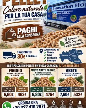 Pellet certificato A1