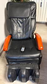 Poltrona shiatsu  completamente reclinabile,