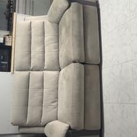 Divano 2 posti con seduta recrinabile