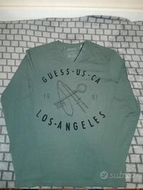 maglia maniche lunghe guess
