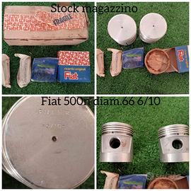 Serie pistoni Fiat 500n completi e originali