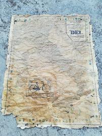 Carta geografica Umberto Dei 