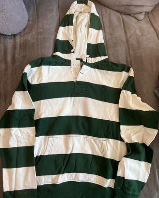 Felpa Polo Ralph Lauren a righe verdi e bianche