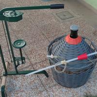 Damigiana kit e macchina tappa bottiglie mondial