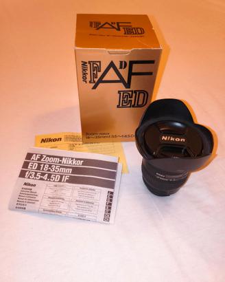 Nikon AF Nikkor 18-35mm f/3.5-4.5 D IF-ED