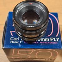 obbiettivo Carl Zeiss Planar T 50mm F1.7