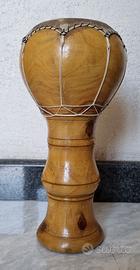 Djembe bongo in legno massiccio e pelle