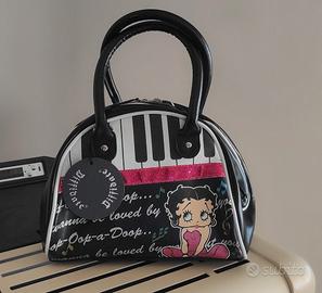 Borsa originale Betty Boop con pianoforte nuova 