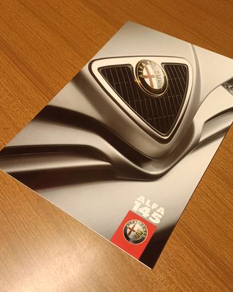 Alfa Romeo 145 depliant brochure 