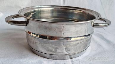 ✅PENTOLA ACCIAIO INOX 18/10 MADE IN ITALY 18 CM