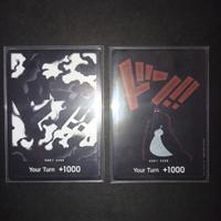 One piece, lotto da 2 carte (Don) 