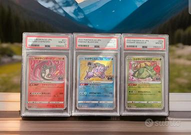 PSA 10 Radiant Charizard 011 Venusaur 004 Blastois