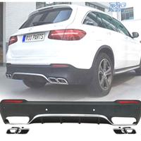 DIFFUSORE MERCEDES GLC X253 15-18 LOOK AMG GLC63 T