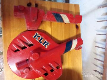 Kawasaki KLR copri disco e copri stelo anteriore 