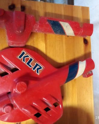 Kawasaki KLR copri disco e copri stelo anteriore 