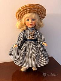 Splendida Bambola in Porcellana Vintage Anni '90 -